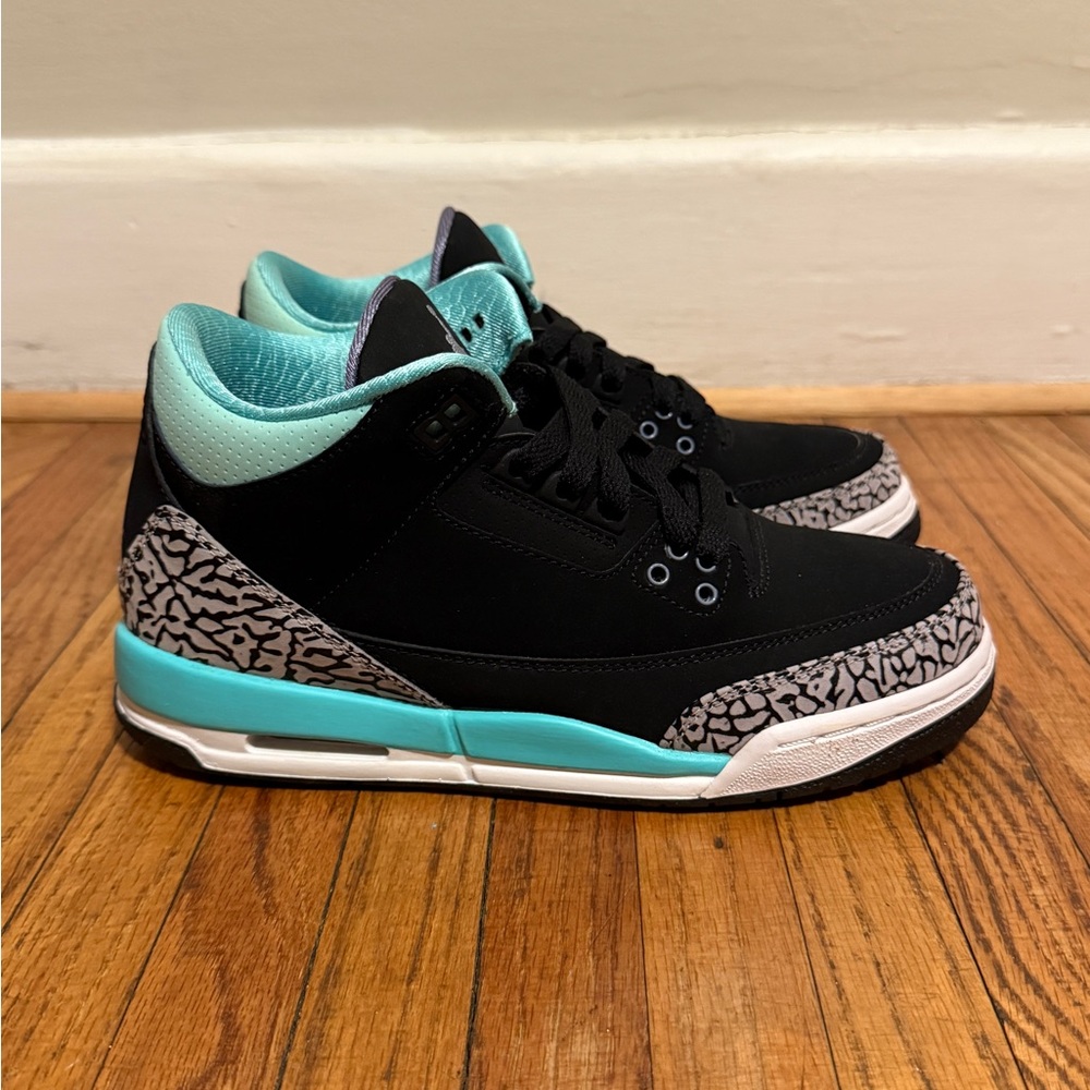 Jordan 3 - Bleached Turquoise Mint